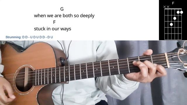 Easy On Me - Adele | Easy Guitar Tutorial with Chords Lyrics | Guitar Play Along смотреть онлайн