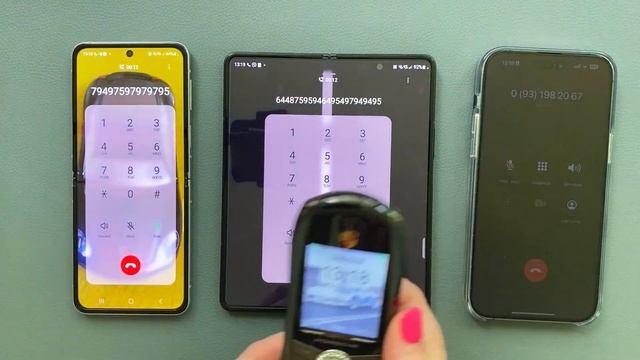Outgoing Call iPhone 14 Pro Max vs VERTU Porsche vs Z Flip 3 vs Z Fold 3 & Incoming Call смотреть онлайн