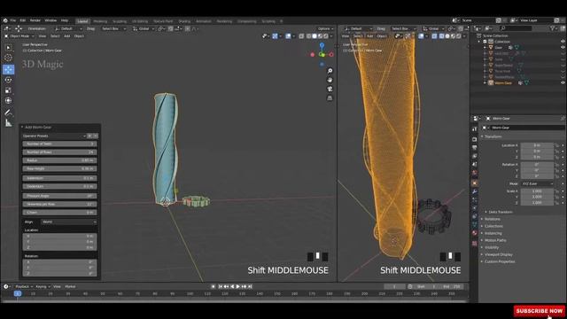 Blender 2.82 Addons - Extra Objects смотреть онлайн