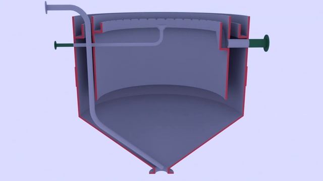 Вертикальный отстойник с нисходяще-восходящим потоком смотреть онлайн