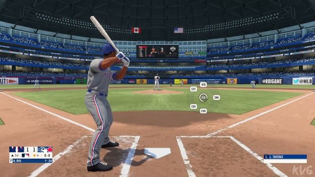 RBI Baseball 21 - Texas Rangers vs Toronto Blue Jays - Gameplay (XSX UHD) [4K60FPS] смотреть онлайн