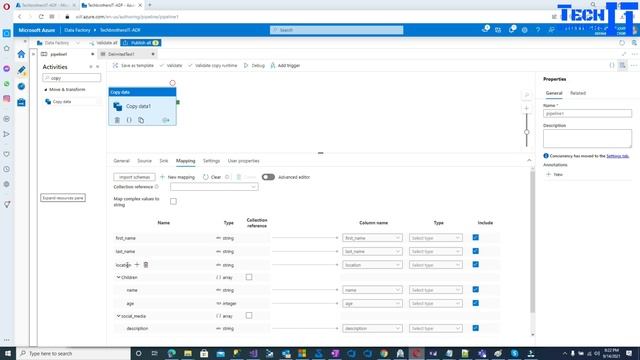 How to use Copy Activity to Read Json File & Limitation of Copy Activity | Azure Data Factory 2021 смотреть онлайн