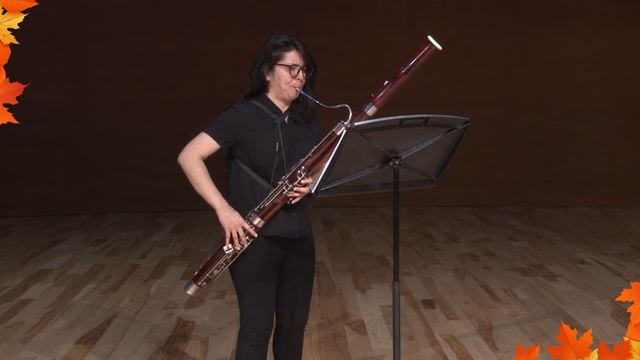 Concierto de fagot con Maribel Suárez Alonso смотреть онлайн