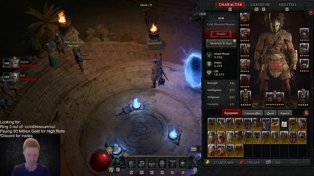 Diablo 4 HotA Barb & Sorc Nightmare Dungeon Speedfarming смотреть онлайн