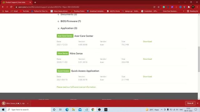 Acer nitrosense download for nitro 5 || How to download acer nitrosense. смотреть онлайн