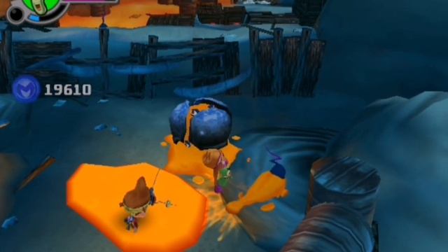 SpongeBob SquarePants Featuring Nicktoons - Globs Of Doom Gameplay walkthrough part 2 смотреть онлайн