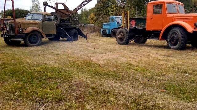 Ретро автокран ЗИЛ-164 К-46. Часть 2 смотреть онлайн
