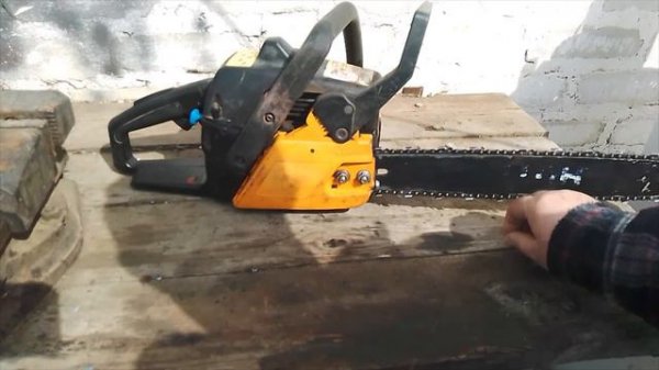 Обзор бензопилы Partner P350 Chrome