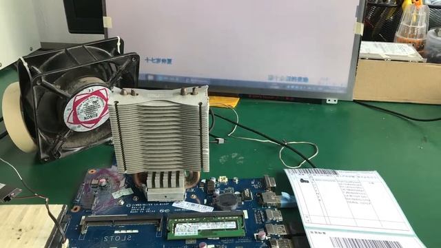 Laptop Motherboard Testing Video For Lenovo B50-30 смотреть онлайн