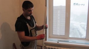 Монтаж ПВХ откосов. Вариант 2