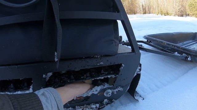 Мотобуксировщик БУРЛАК ВЕСЬ РАЗВАЛИЛСЯ! смотреть онлайн