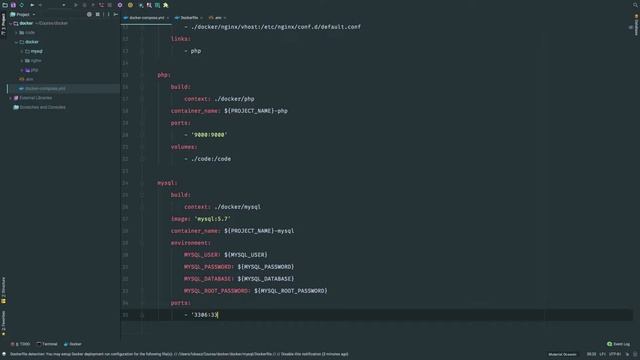 Dockerize Development Environment - It's All About Data (MySql) смотреть онлайн