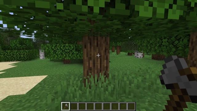 Как ДОБЫТЬ ДЕРЕВО в Майнкрафте ? смотреть онлайн
