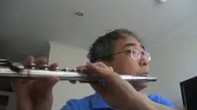 찬송가 Hymn - 323 장 - 주께로 한 걸음씩 - Pearl Nickel Flute смотреть онлайн