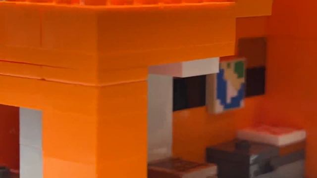 LEGO Minecraft Fox Lodge 21178 on display смотреть онлайн