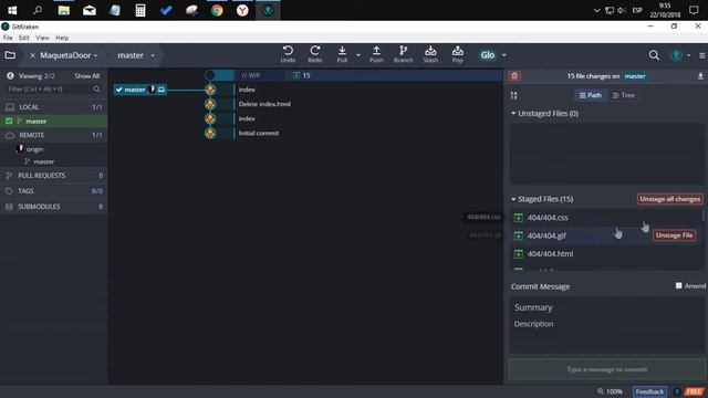 Adding files to GitLab repository via GitKraken | Subiendo archivos a repositorio GitLab смотреть онлайн