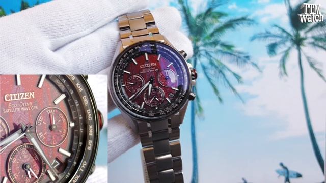 Обзор Citizen GPS CC4005-71Z с небоскребами на циферблате смотреть онлайн