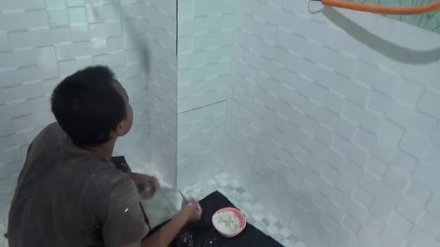 FINISHING NAT KERAMIK DINDING!! FEBRI смотреть онлайн