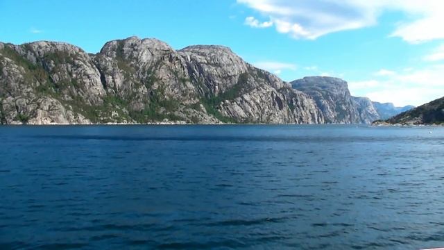 Lysefjord Scenic Cruise, Norway Stavanger смотреть онлайн
