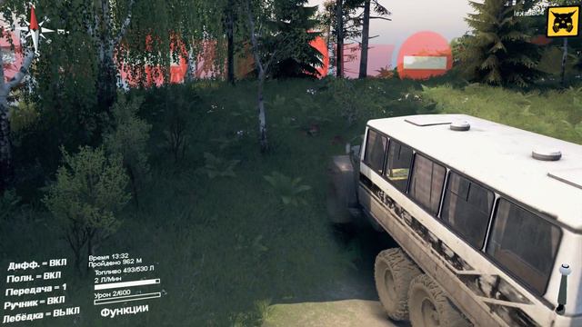 Прохождения карты bobr SpinTires 03.03.16 смотреть онлайн