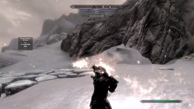 TES V Skyrim. Прохождение за боевого мага №35. Победа над Карстаагом. Судьба скаалов. смотреть онлайн