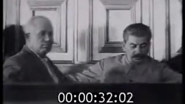 Иосиф Сталин видеохроника (20-50-е годы) смотреть онлайн