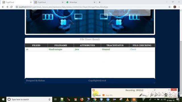 CryptCloud Secure and Expressive Data Access Control for Cloud Storage Java Project смотреть онлайн
