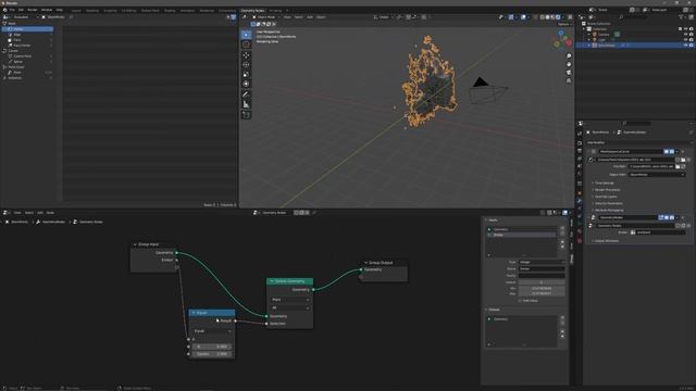 Blender Geometry Nodes: Tweak simulations Postcache смотреть онлайн