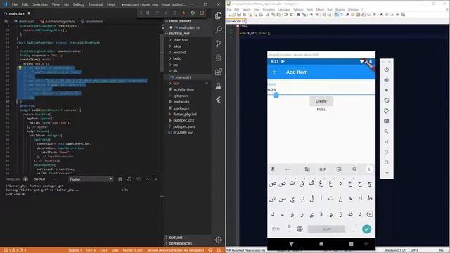 Flutter: How to Connect to PHP & MySQL смотреть онлайн