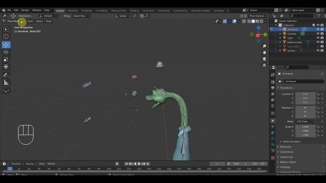BLENDER 2.91 Удав из плохие парни мф ригг смотреть онлайн