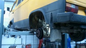 Volkswagen Transporter T3. Ремонт тормозного цилиндра.