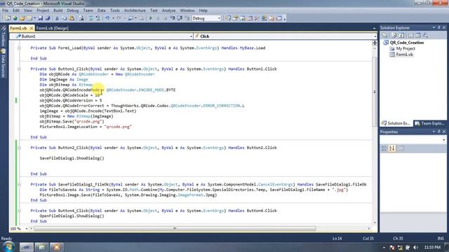 QR Code Encoder and Decoder in VB.Net |QR Code कैसे बनाते और डिकोड करते हैं| [Hindi] смотреть онлайн