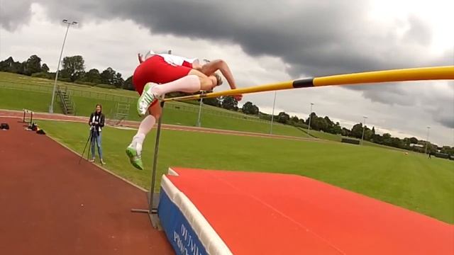 In high jump, your centre of mass goes under the bar смотреть онлайн