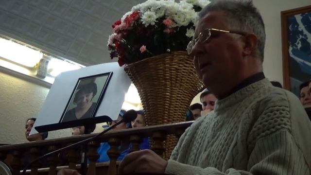 Траурное Служение в церкви Села Стурзовка