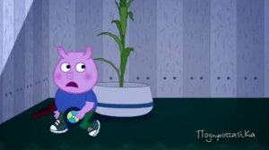 Поросёнок Жорж Новые серии Жорж сломал гироскутер (ПодпрыгайКа)