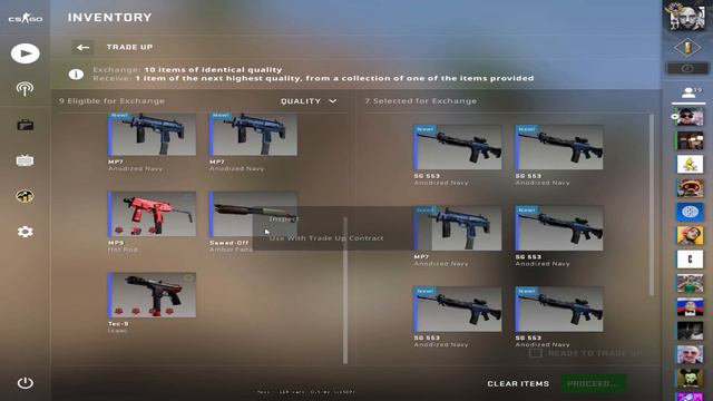 MAC-10 Case Hardened BLUE GEM Trade Up Attempt смотреть онлайн