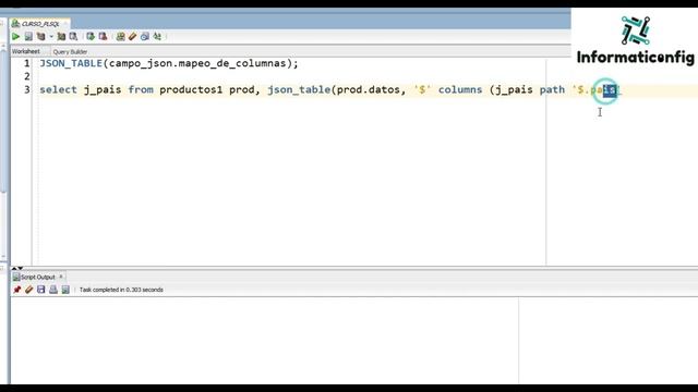 Curso de Oracle PLSQL en español desde cero | JSON_TABLE(video 68) смотреть онлайн