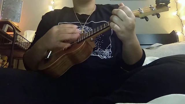 For Dad- Far Away Nickelback ukulele cover смотреть онлайн
