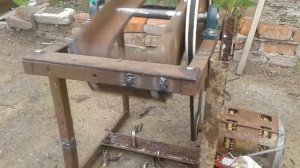 Веткоруб, дробилка веток из двигателя от стиральной машинки