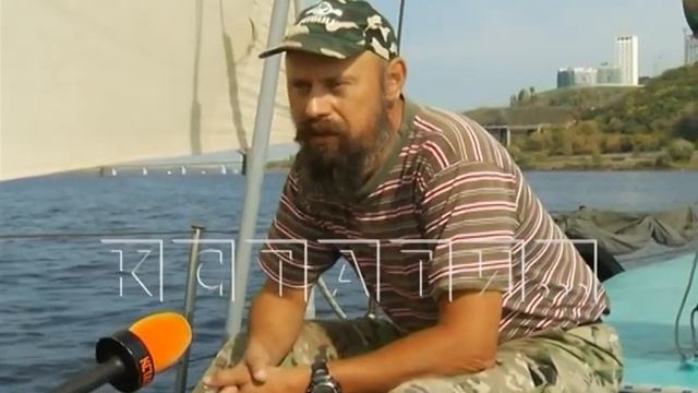 Единственная в России яхта из бетона ходит в Нижегородской области смотреть онлайн