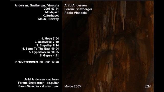 ARILD ANDERSEN / FERENC SNETBERGER / PAOLO VINACCIA смотреть онлайн