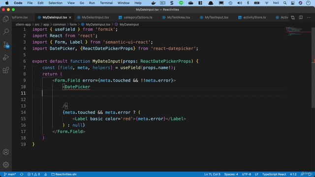 122 - Creating a reusable date input смотреть онлайн
