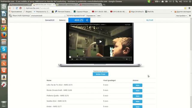 ITALRICERCHE Как работать в проекте смотреть онлайн