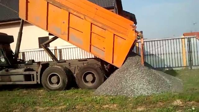 Щебень гранитный. Доставка. смотреть онлайн