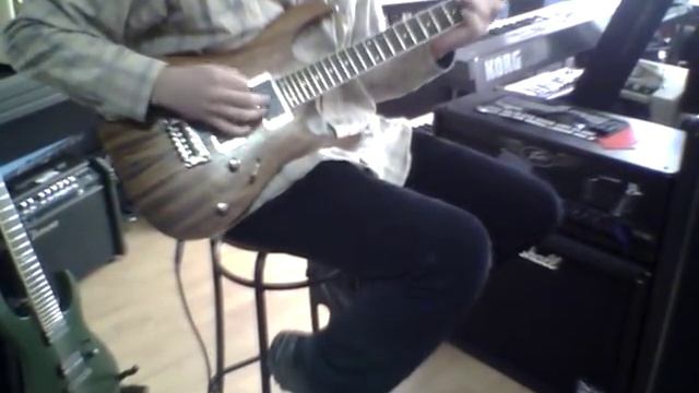 Ibanez RGA32 with Peavey VK100 head and Marshall MC212 cab - Distortion channel смотреть онлайн