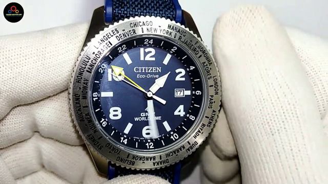 Citizen Promaster GMT Eco-Drive Watch Time Settings And Review | TrendWatchLab | Citizen