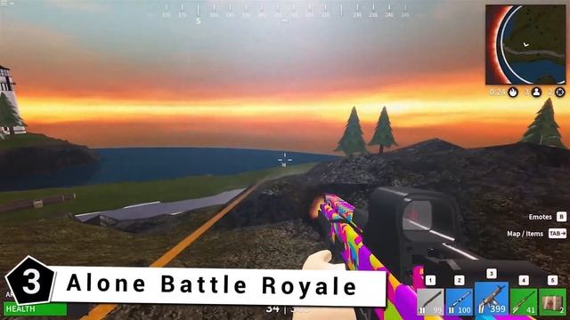 The Top 7 Best Battle Royale Games On Roblox!! смотреть онлайн