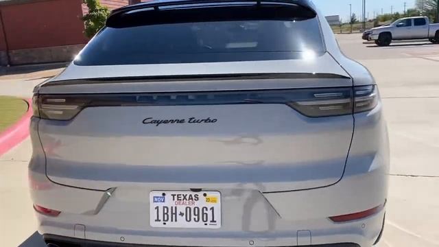2021 Porsche Cayenne Turbo Coupe for sale! смотреть онлайн