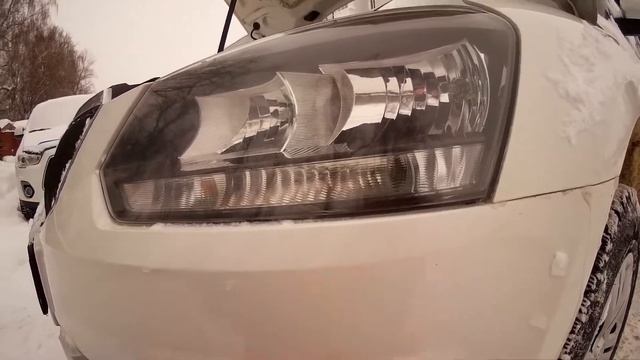 шкода йети 2014 года - лампа дхо и габаритного света за 260 рублей. смотреть онлайн