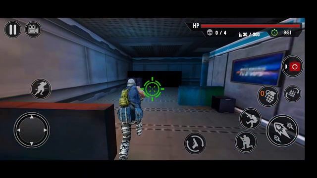 Gun Games Commando: Free Shooting game - Free fire Android Gameplay смотреть онлайн